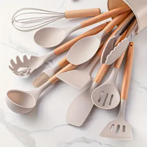 12pcs Silicone Utensil Set Safe NonStick Kitchen Essentials