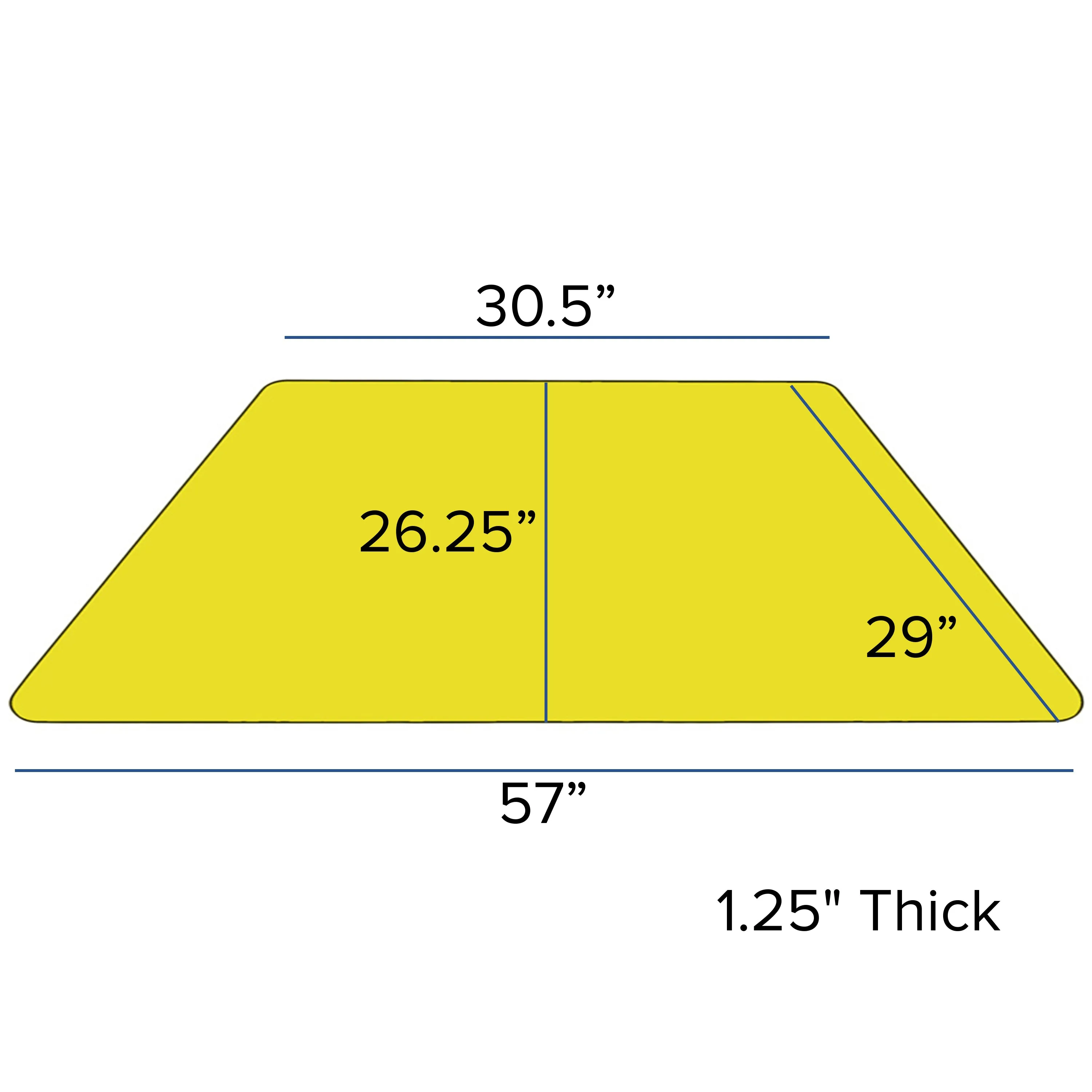 29x57 TRAP Yell Activity Table XU-A3060-TRAP-YEL-T-A-CAS-GG