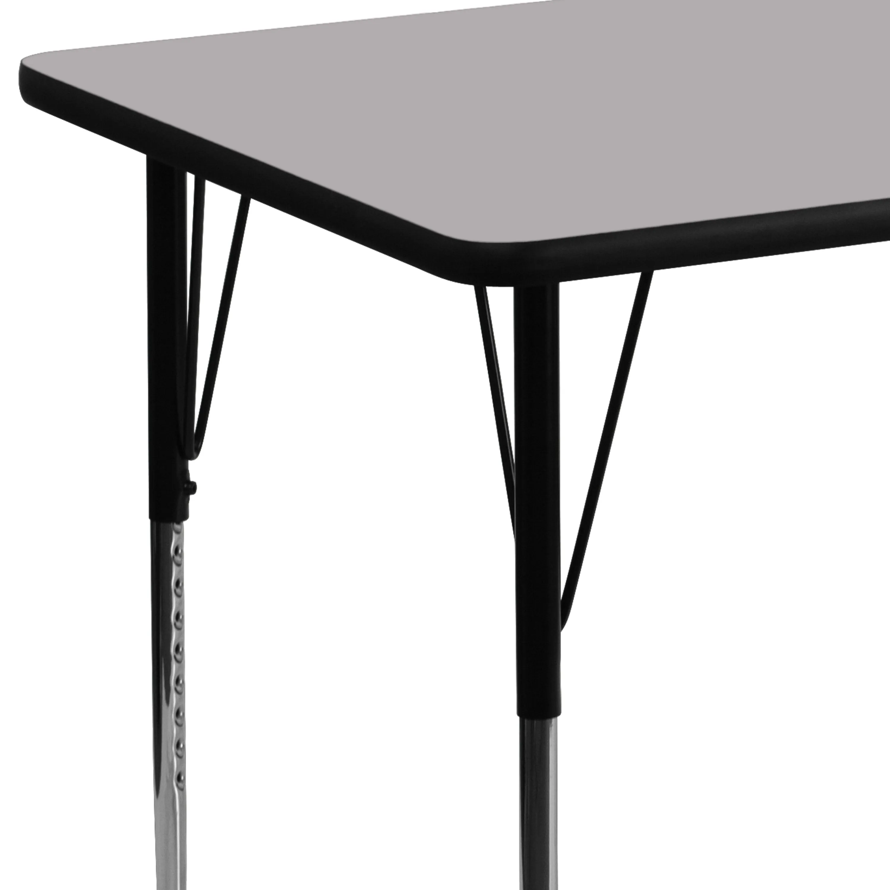 30x48 REC Grey Activity Table XU-A3048-REC-GY-T-A-GG