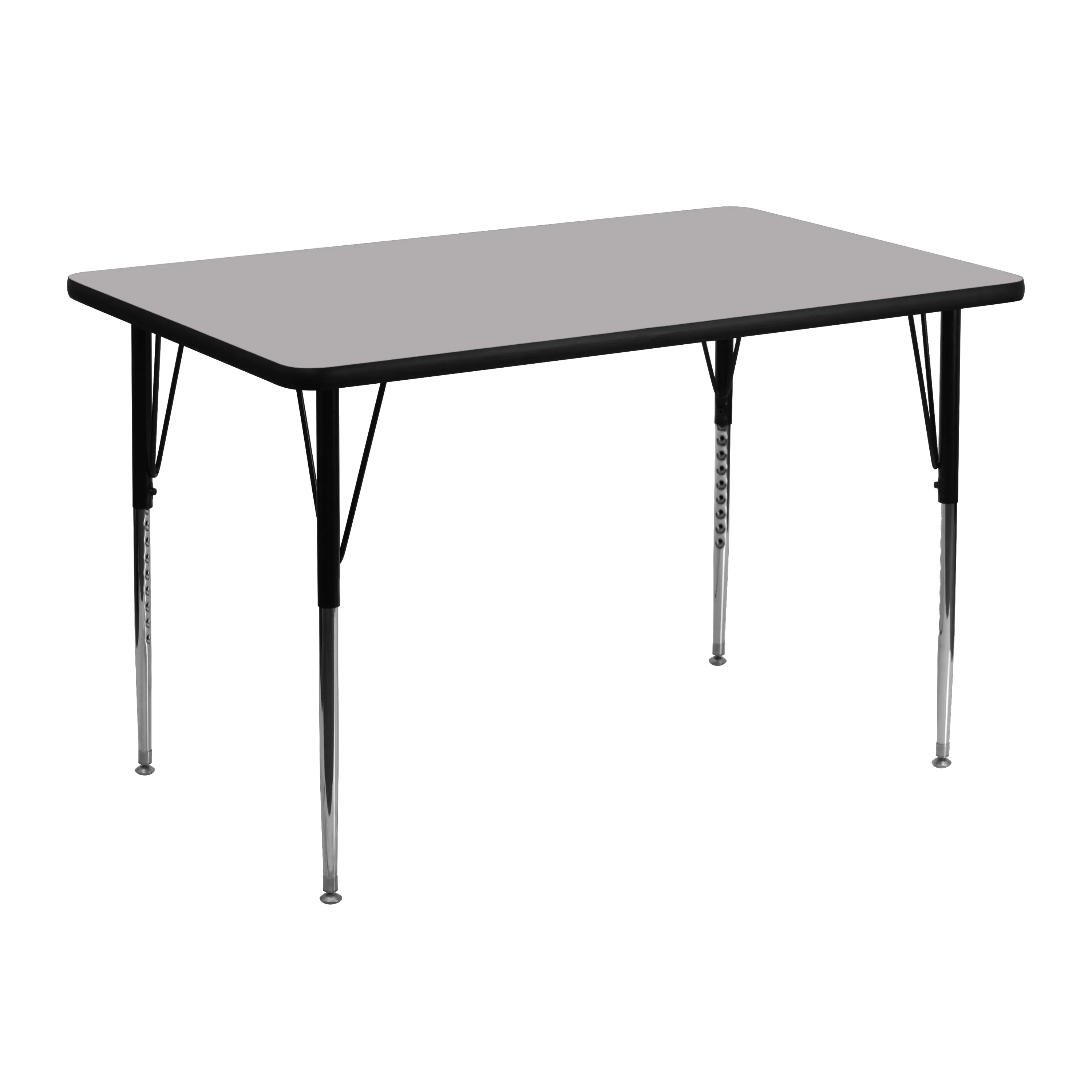 30x48 REC Grey Activity Table XU-A3048-REC-GY-T-A-GG