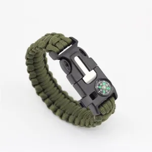 5-in-1 Paracord Survival Bracelet