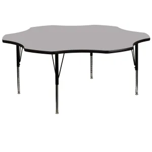 60 FLWR Grey Activity Table XU-A60-FLR-GY-T-P-GG