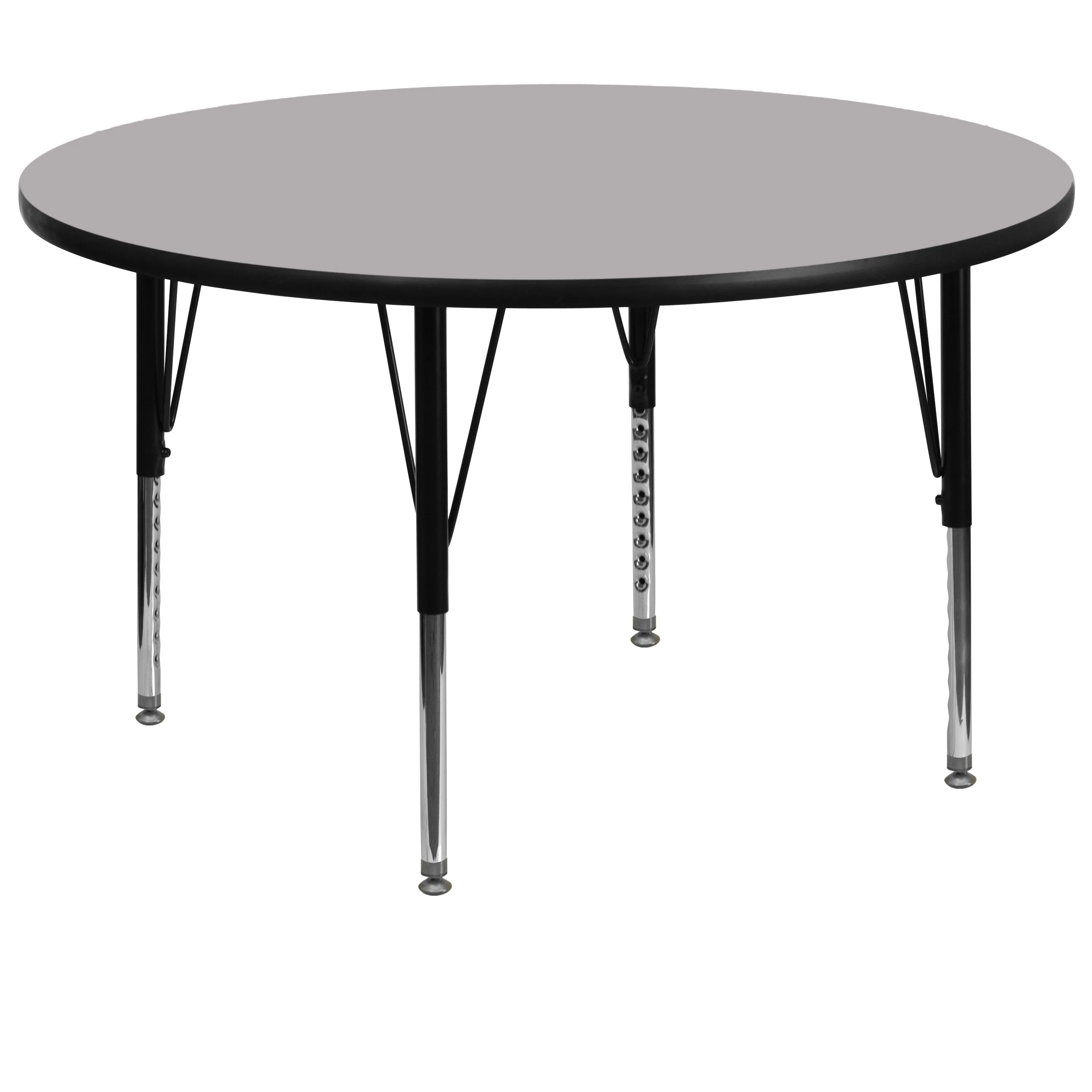 60 RND Grey Activity Table XU-A60-RND-GY-T-P-GG