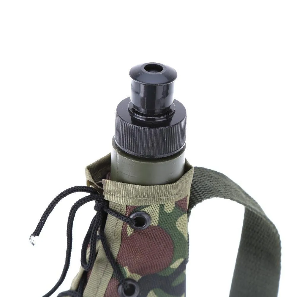 750ml Wine Skin Bota Botha Bag Water Bottle Outdoor Camping Camouflage Canteen