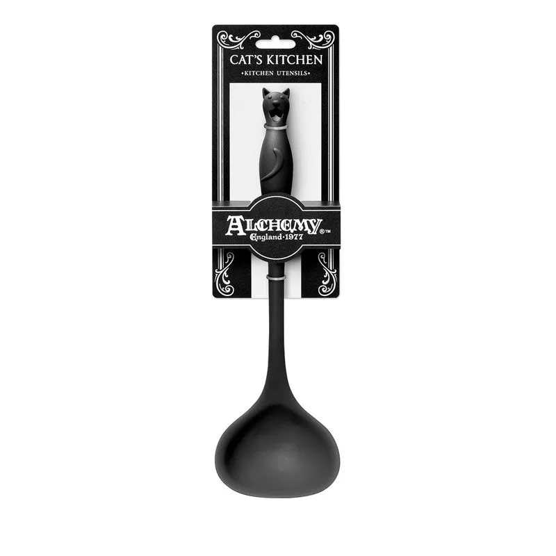 Alchemy Gothic Cat's Kitchen Ladle