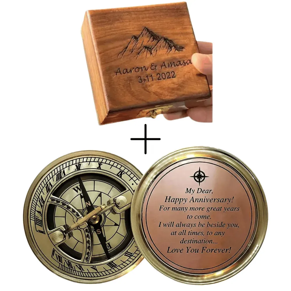 Anniversary Sundial Compass SBC02