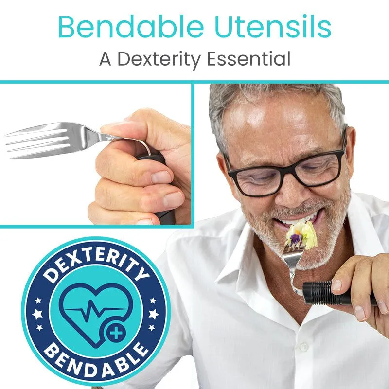 Bendable Adaptive Utensil Set