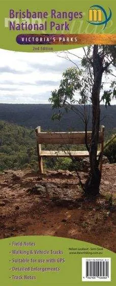 Brisbane Ranges National Park Map Guide Road Map (2nd Edition) by Meridian Maps (2015)