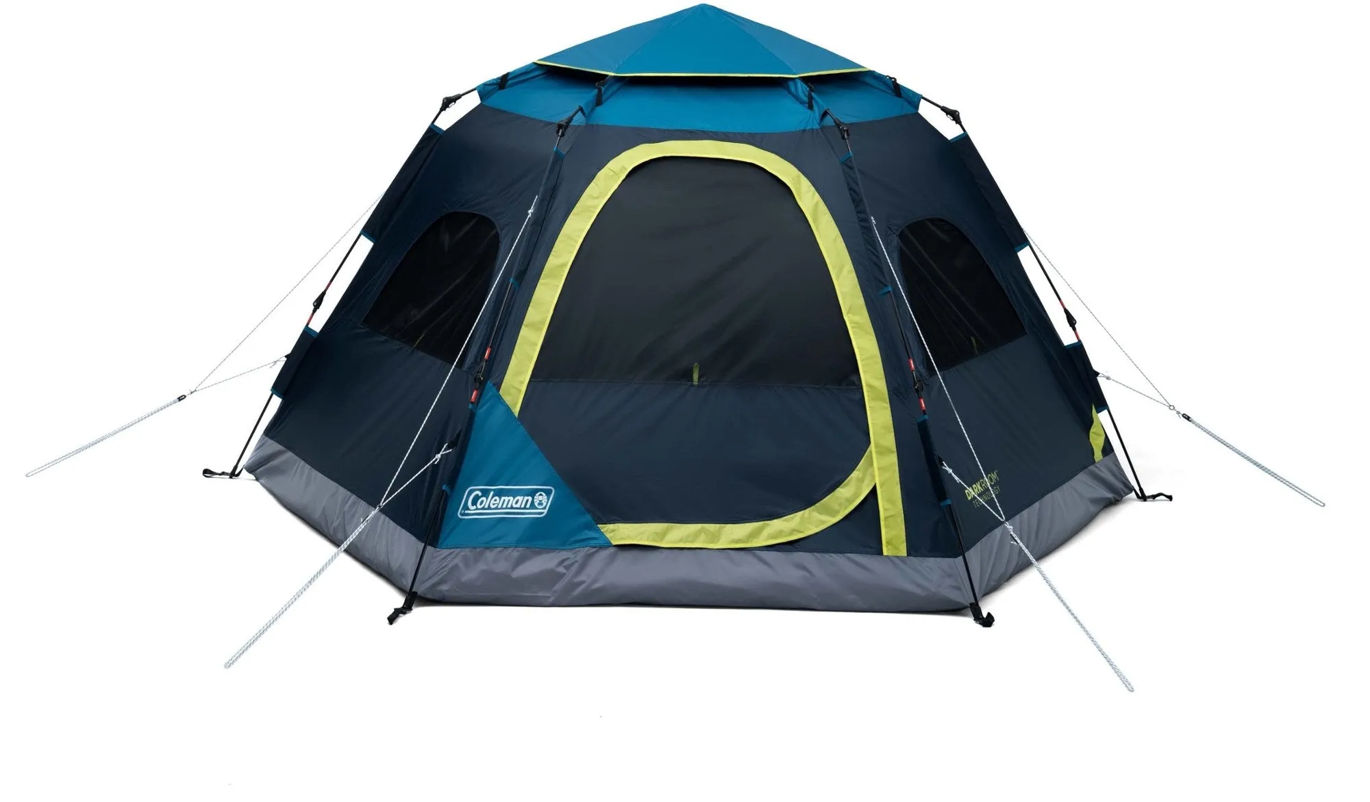 Camp Burst Dark Room 4 Person Tent Coleman, Blue