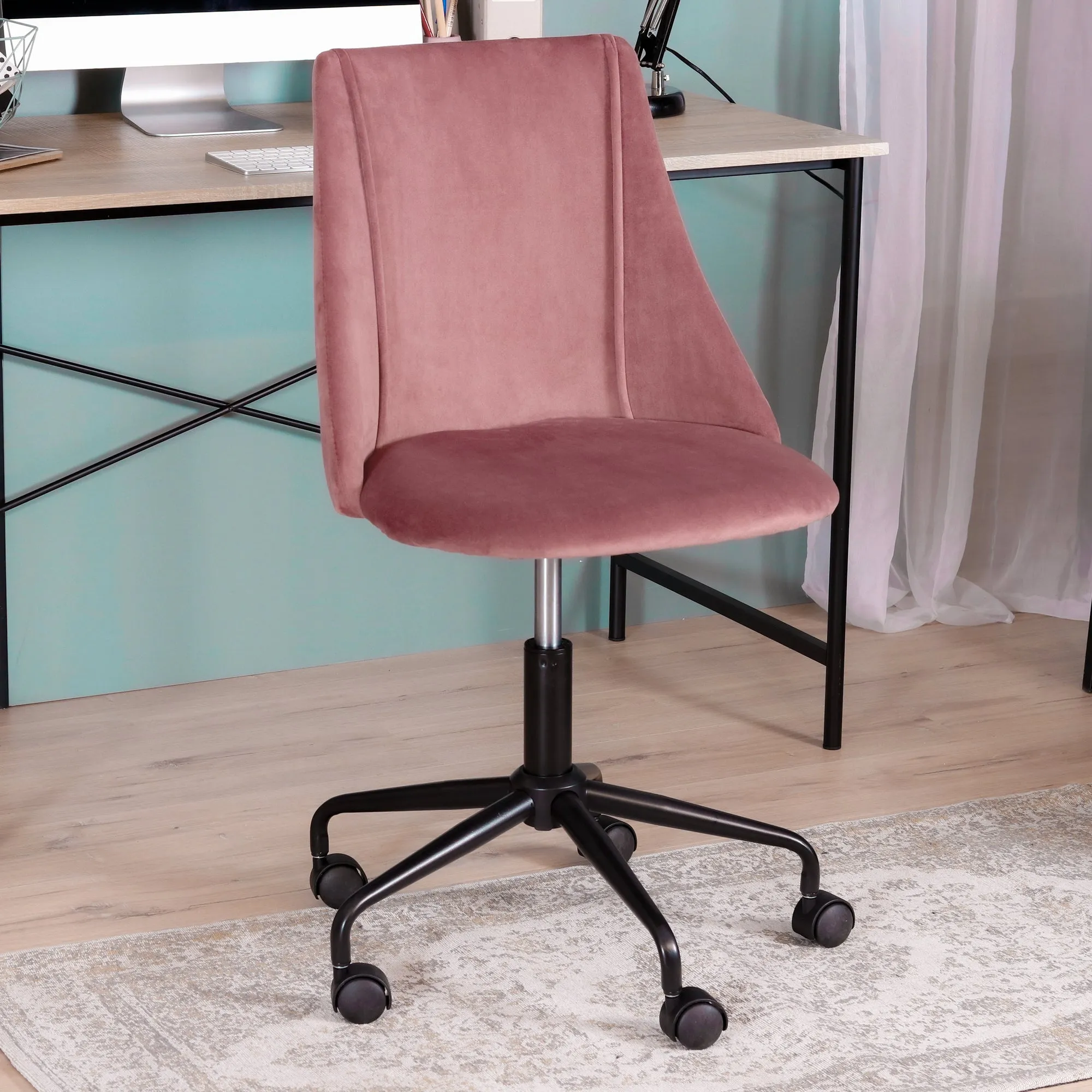 CIAN Modern Velvet Task Chair- HomyCasa