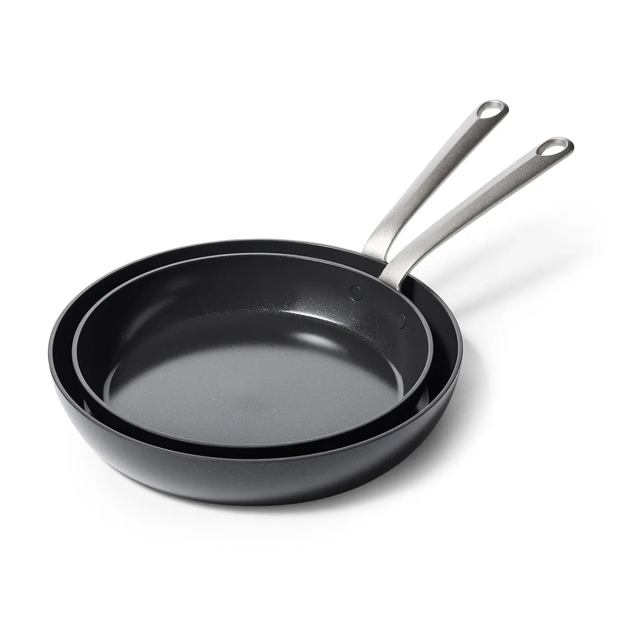 Craft Noire Ceramic Nonstick 10" and 12" Frypan Set