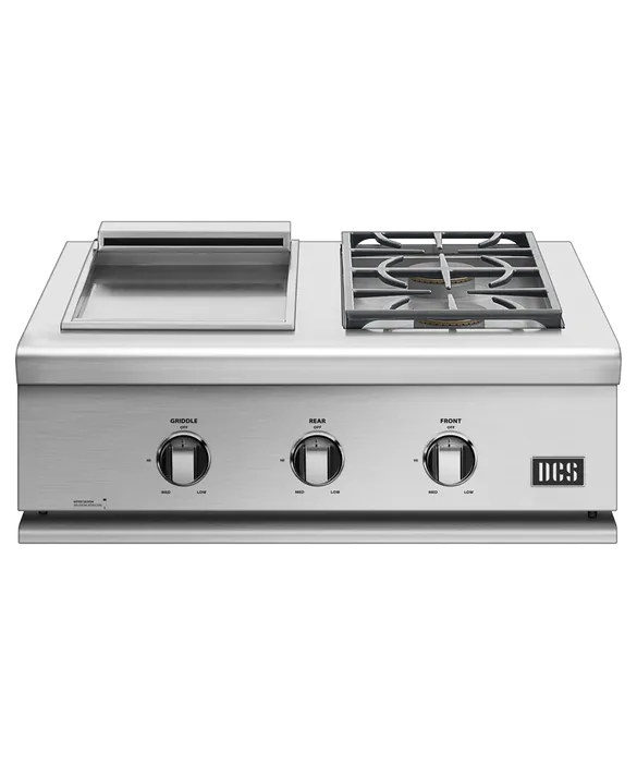 DCS 30" Series 7 Griddle/Side Burner Built-In