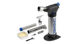 Dremel 2200-4 Versal Flame Butane Gas Burner c/w 4 Accessories