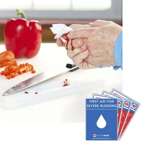 First Aid for Severe Bleeding Quick Reference Kit