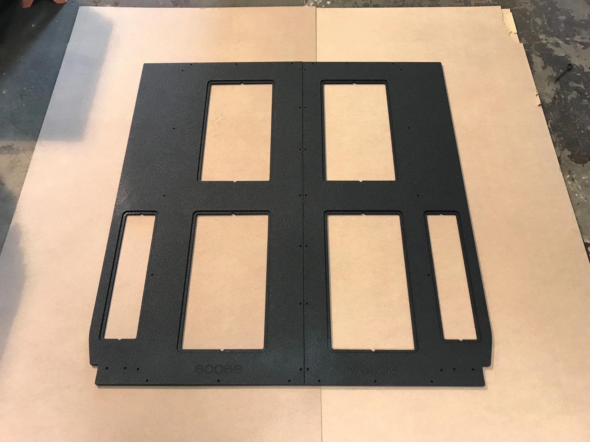 Goose Gear Tacoma System - Module Top Plate - 3 Access Doors