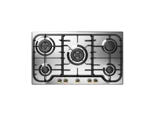 ILVE Nostalgie 90 cm enamelled steel 5 burners gas hob