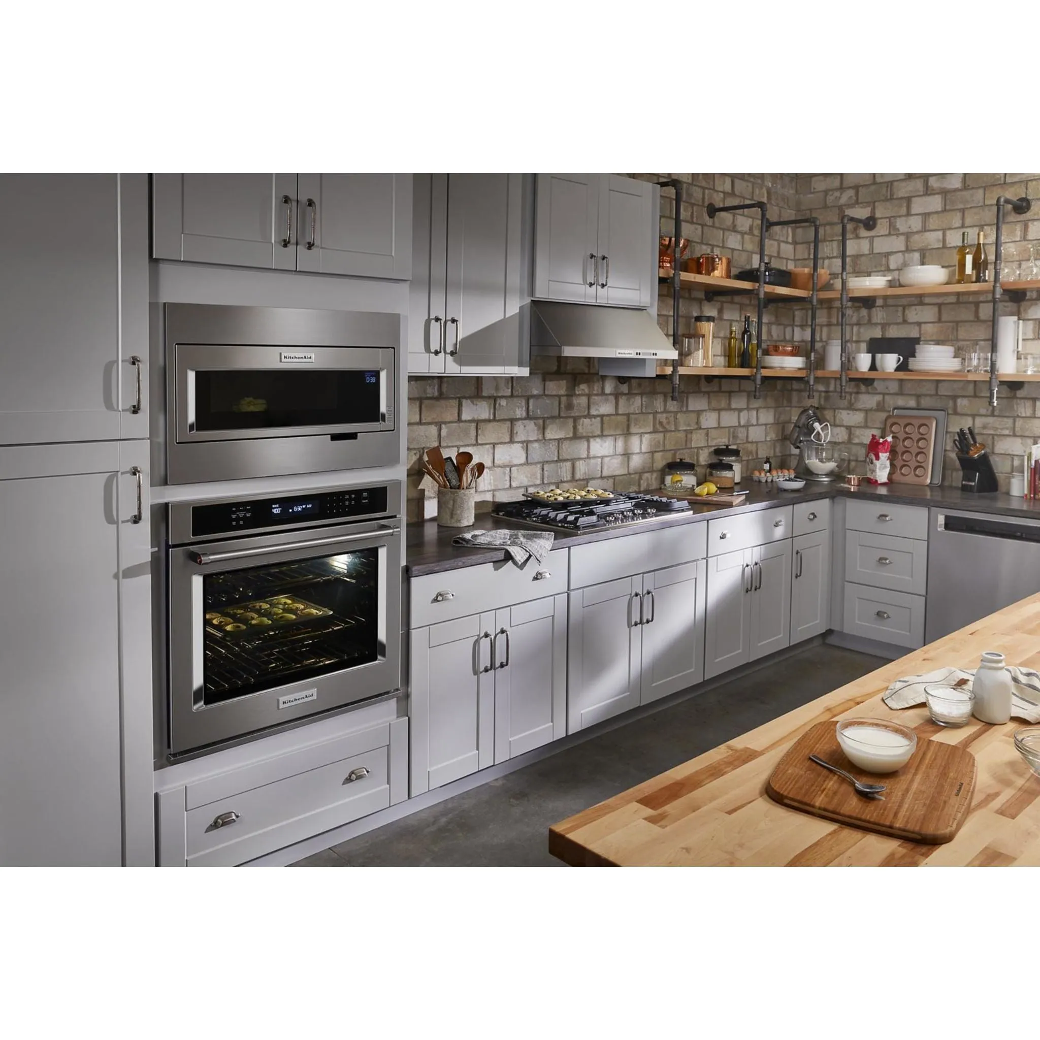 KitchenAid  30" 5-Burner Gas Cooktop (KCGS350ESS)