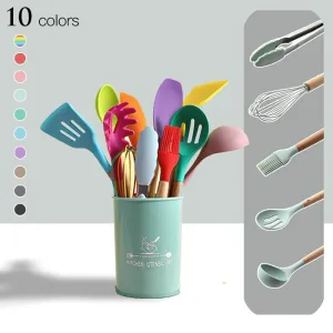 Kitchenware Cooking Utensil Set Heat Resistant Kitchen Cooking Utensil