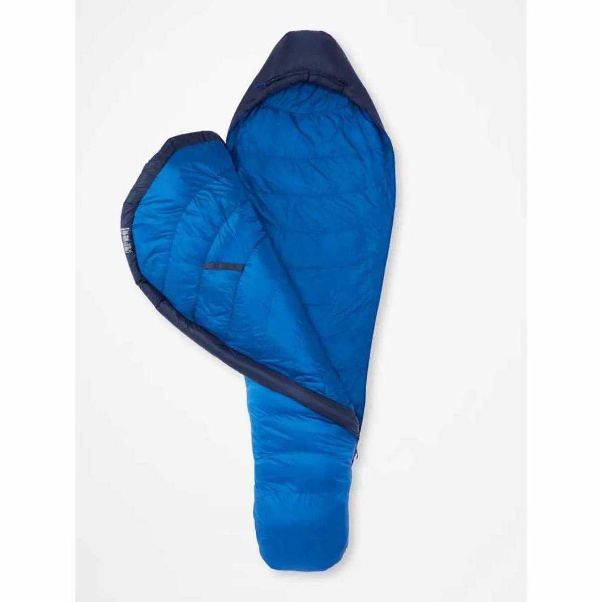 Marmot Men's Helium 15 Left Zipper Short Sleeping Bag - Arctic Navy/Dark Azure