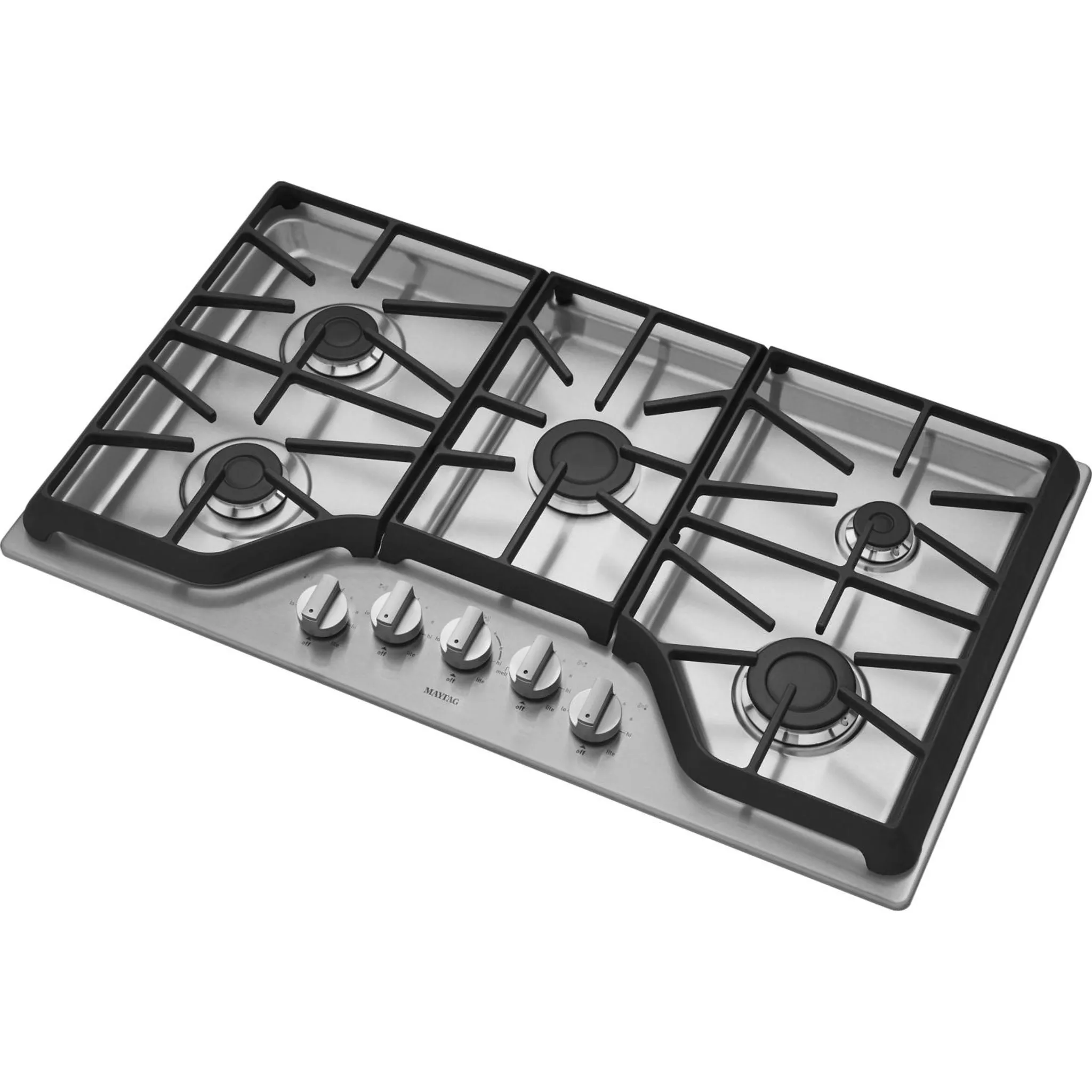 Maytag 36" 5-burner Gas Cooktop with Power Burner (MGC7536DS)