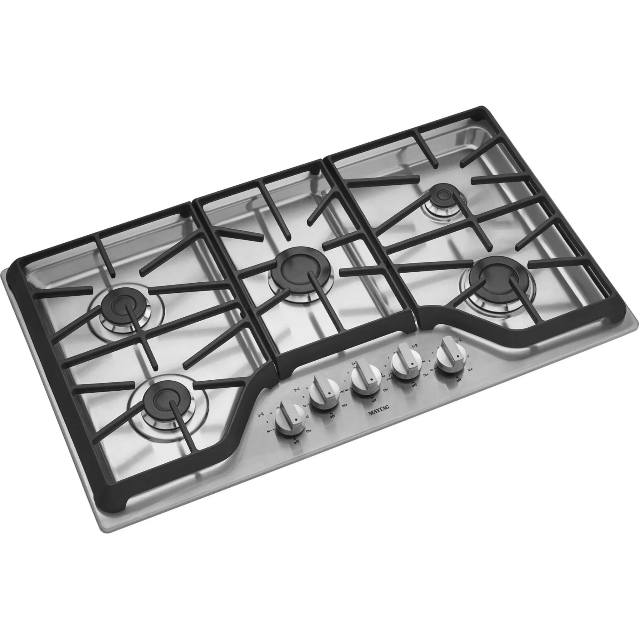 Maytag 36" 5-burner Gas Cooktop with Power Burner (MGC7536DS)