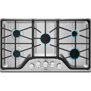 Maytag 36" 5-burner Gas Cooktop with Power Burner (MGC7536DS)