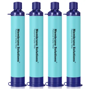 Membrane Solutions Personal Water Filter Purifier Straw