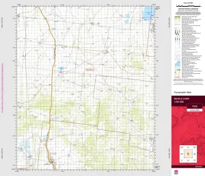 Middle Camp 7232 Topographic Map 1:100k