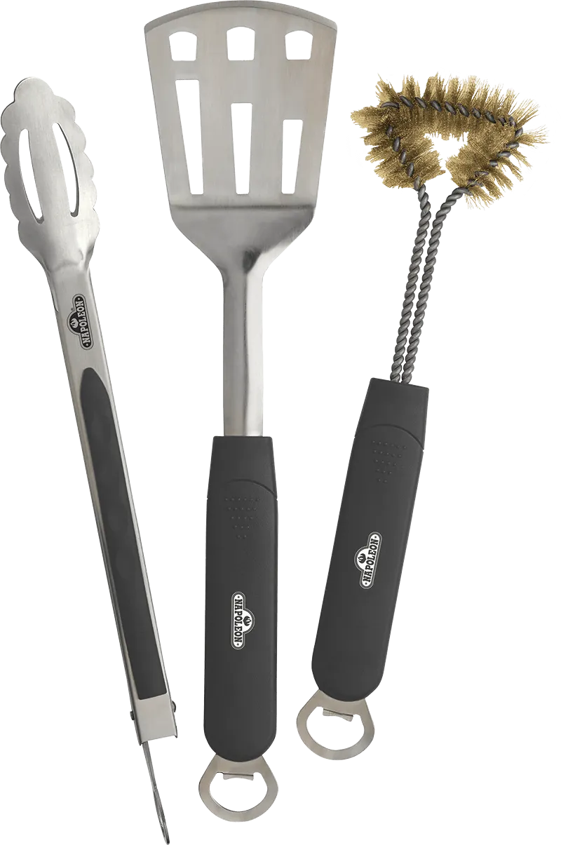 Napoleon 3 Piece Stainless Steel BBQ Toolset 70024