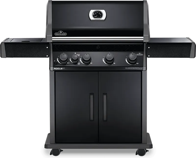 Napoleon Bbq RXT525SIBPK1 Rogue XT 525 SIB with Infrared Side Burner , Propane, Black