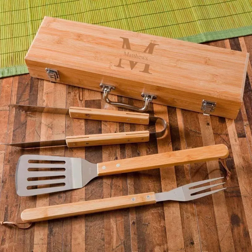 Personalized Grill Set for Dad