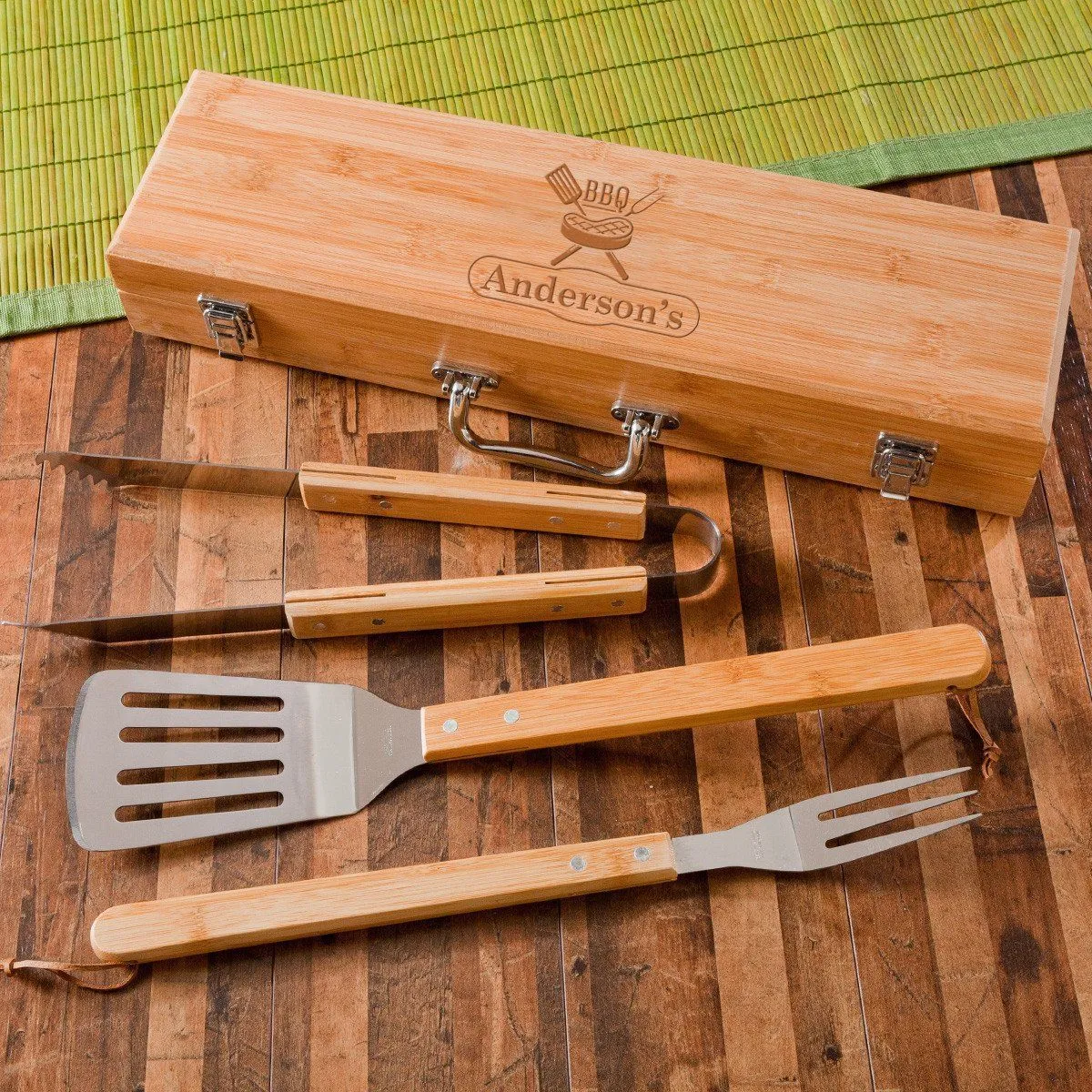 Personalized Grill Set for Dad