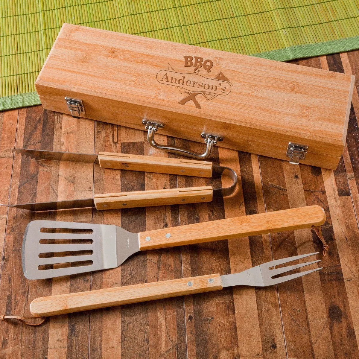 Personalized Grill Set for Dad