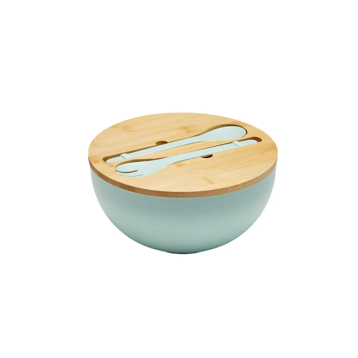 Saltwater RPET Salad Bowl Set with Utensil