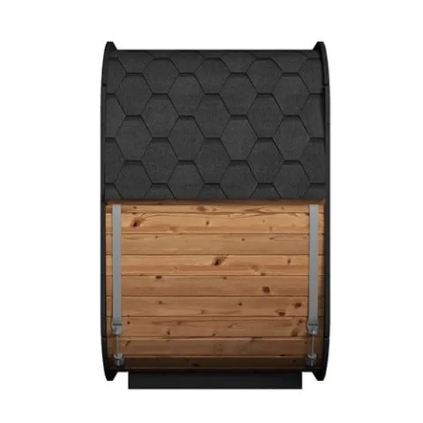 SaunaLife Model CL4G 3 Person Cube-Series Outdoor Sauna Kit