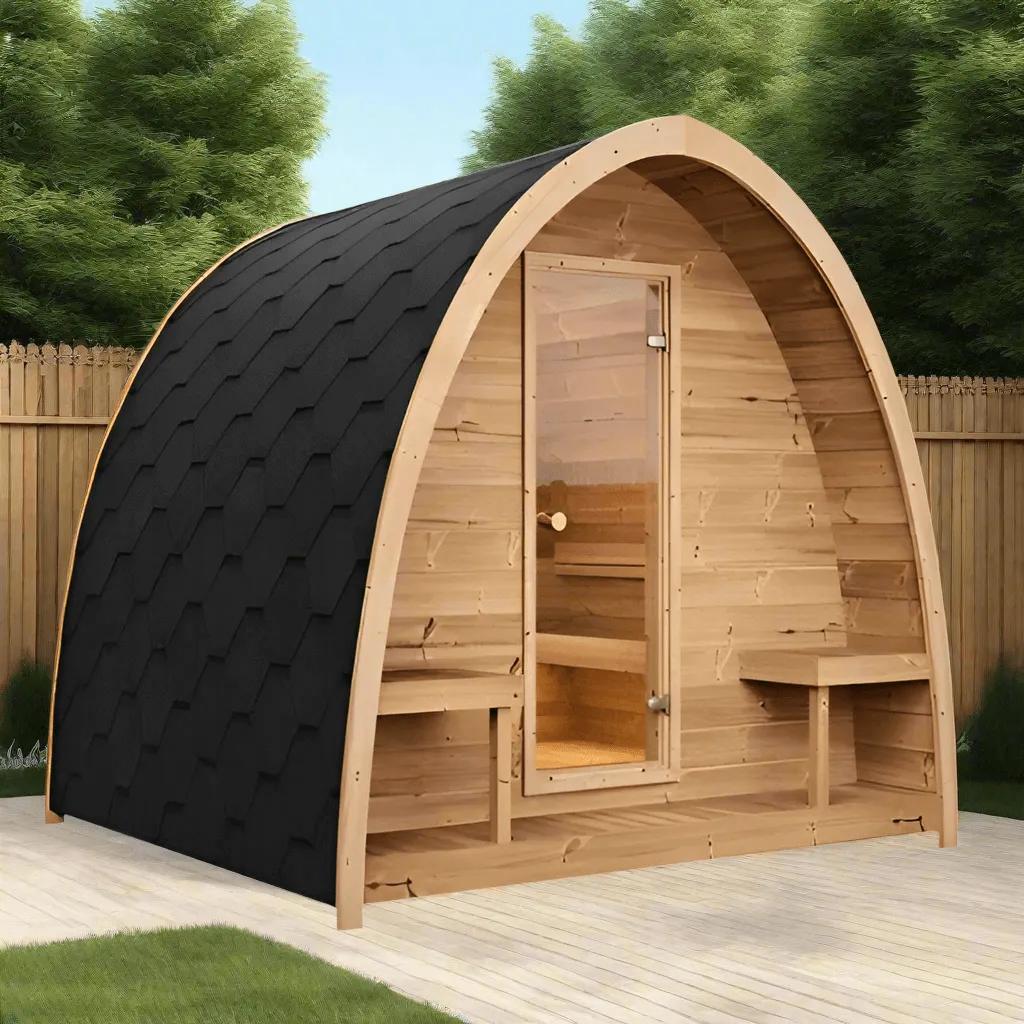 SaunaLife Model G3 Outdoor Home Sauna Kit