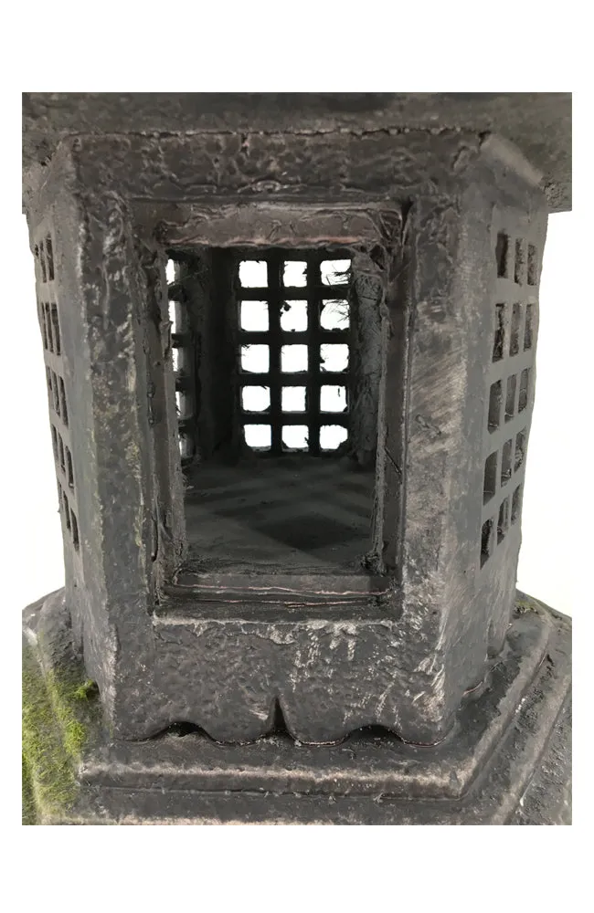 Stone Lantern - Pagoda on Pedestal