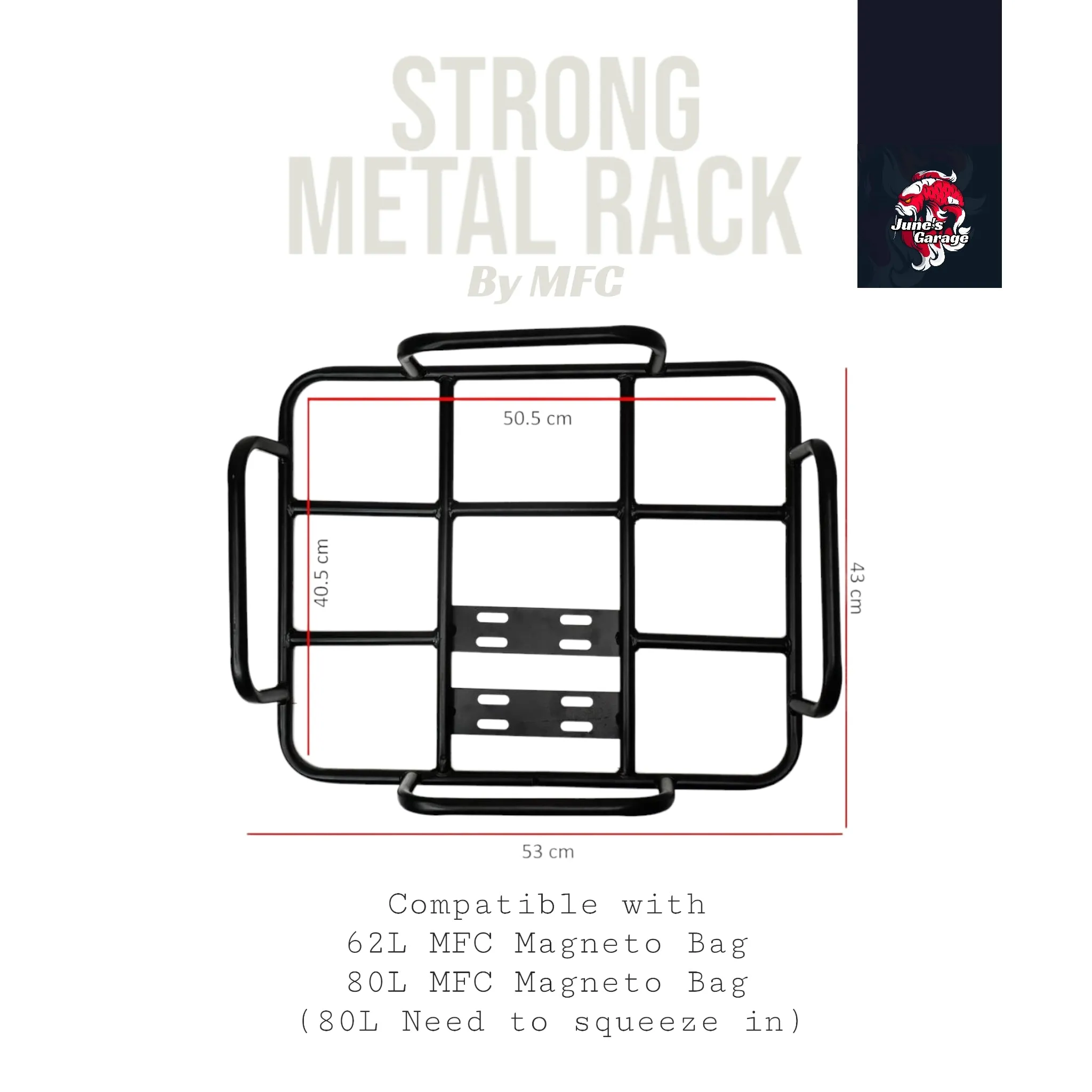 Strong Metal Rack Thermal Bag