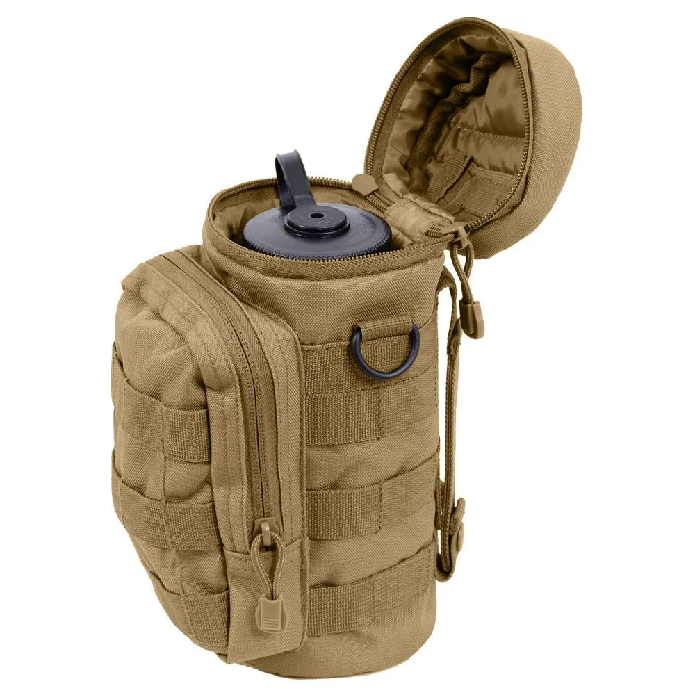 Water Bottle Survival Kit With MOLLE Compatible Pouch