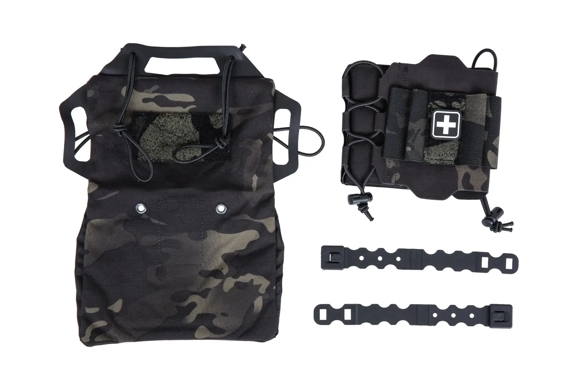 Wosport MultiCam Black tactical tear-off first aid kit