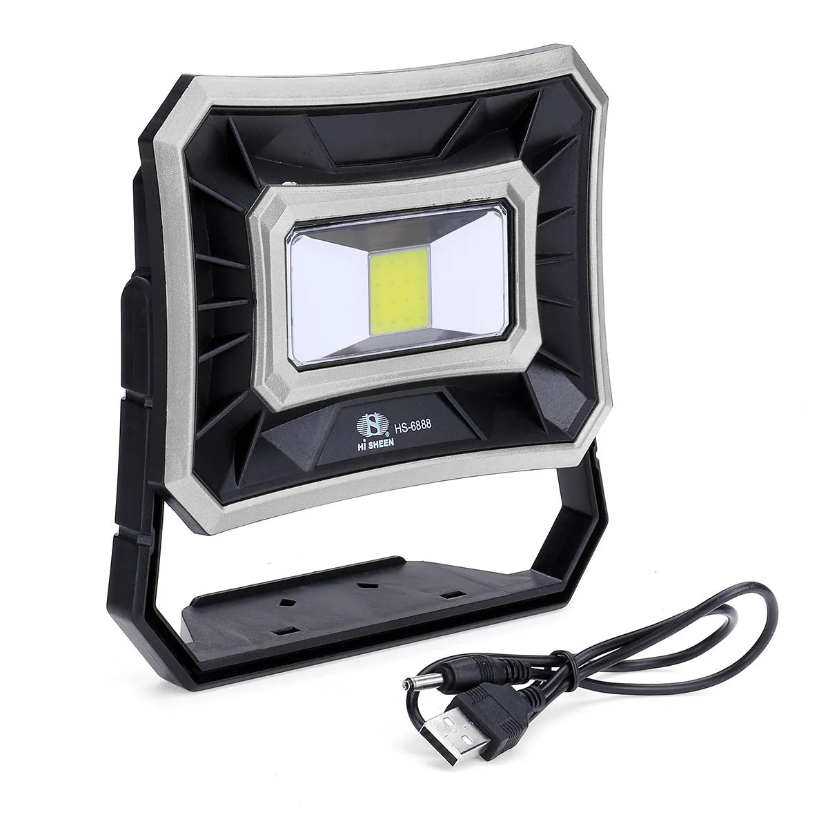 Xmund XD-68 50W Solar LED COB USB Work Light IP65 Waterproof Floodlight Spotlight Outdoor Camping Emergency Lantern